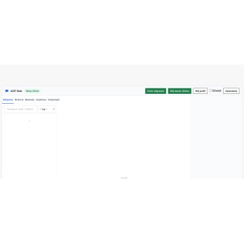 Chat en direct avec panneau opérateur