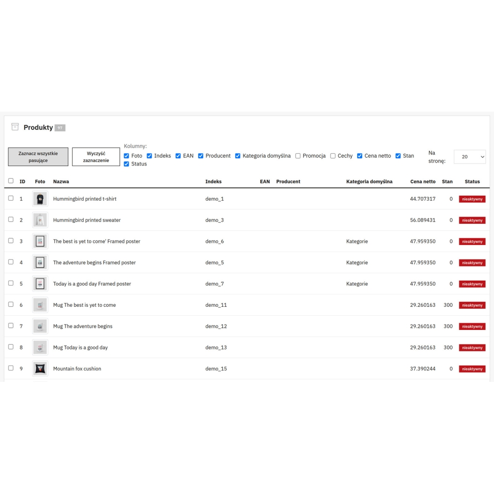 Bulk Product Editor - PrestaShop Module