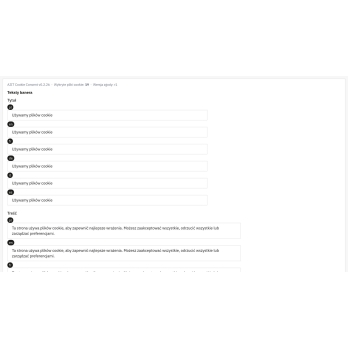 Baner cookies PrestaShop - Google Consent Mode v2 | AJIT