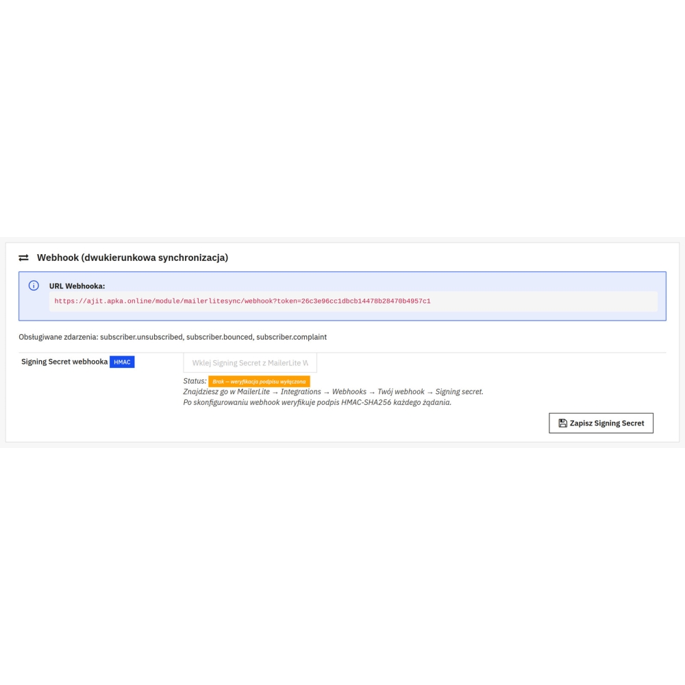 MailerLite Newsletter and Forms Integration - PrestaShop Module