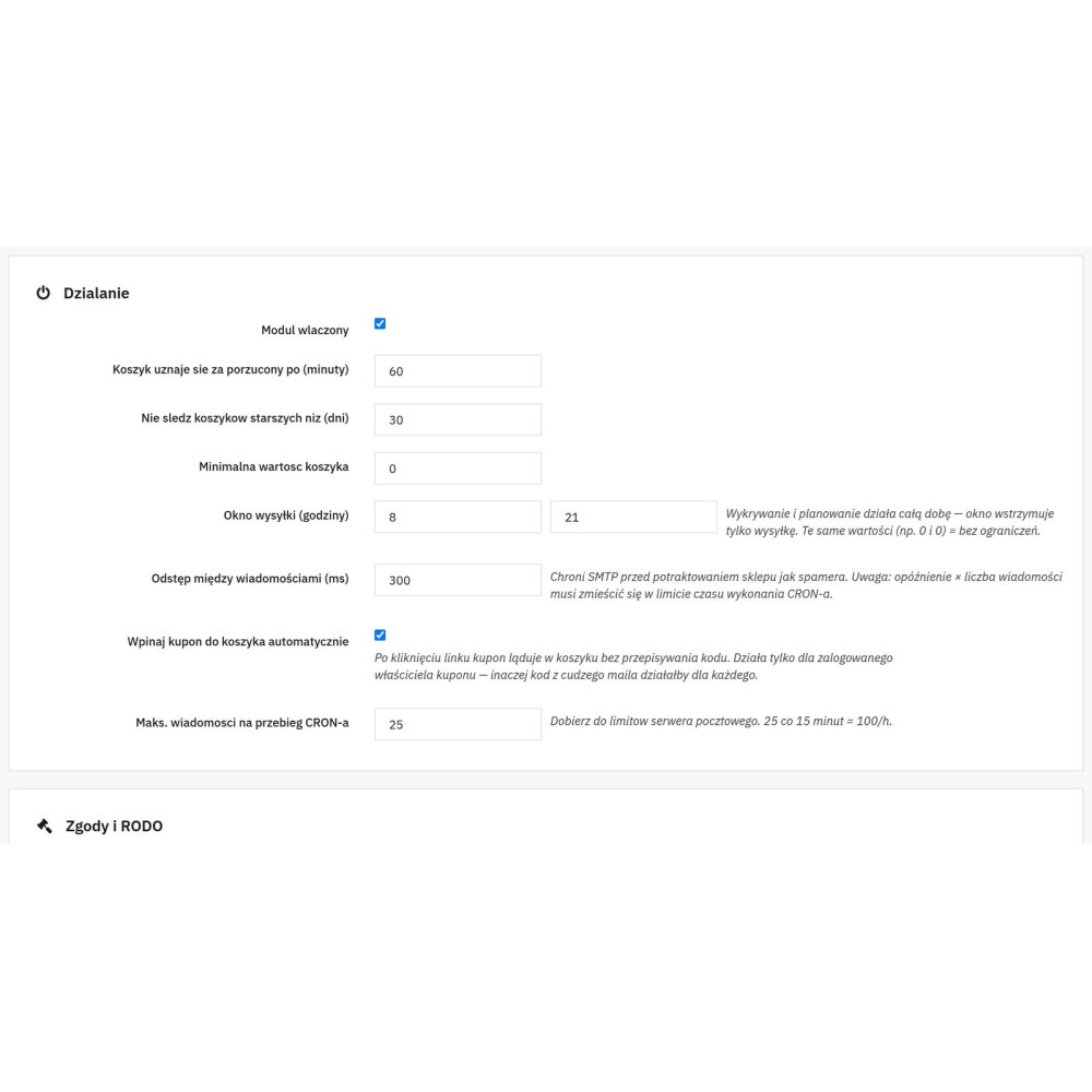 Carritos abandonados PrestaShop - recuperación de ventas - Módulo PrestaShop