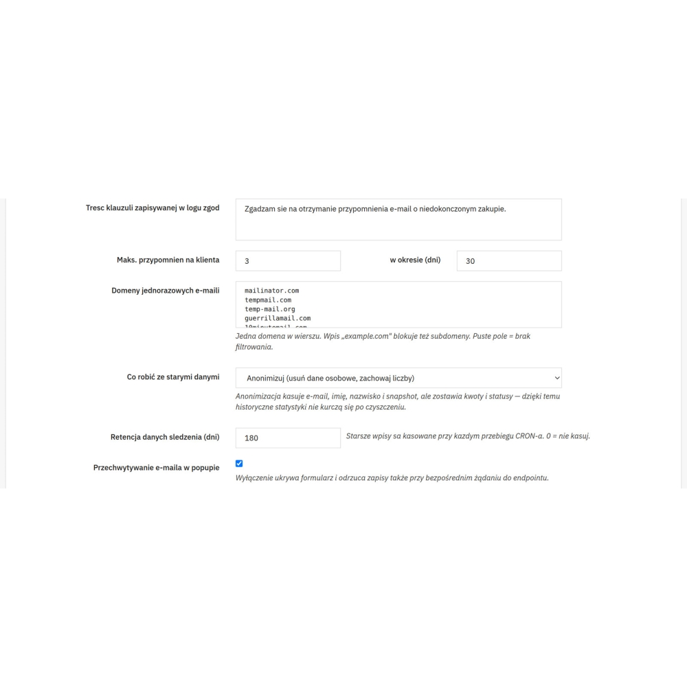 Carrelli abbandonati PrestaShop - recupero delle vendite - Modulo PrestaShop
