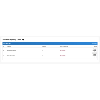 Paso de los resultados a la edición del producto