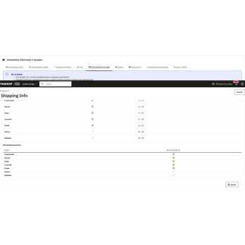 Frais de port et date de livraison - Module PrestaShop