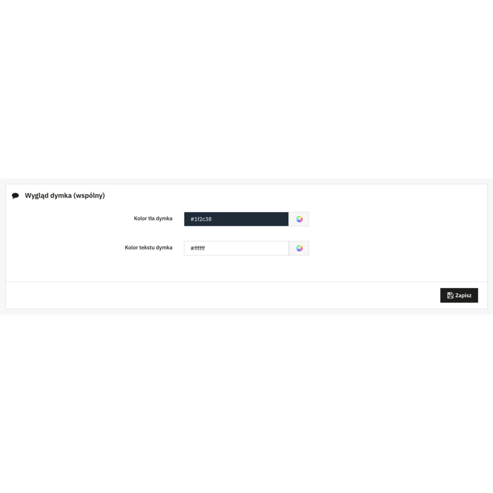Tooltipy PrestaShop - opisy cech i parametrów produktów