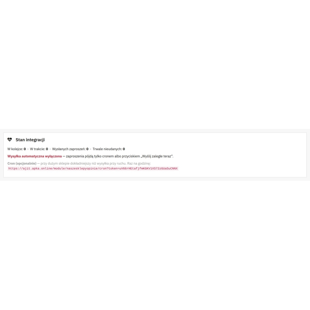 Avis après achat - intégration nasze-sklepy.pl - Module PrestaShop