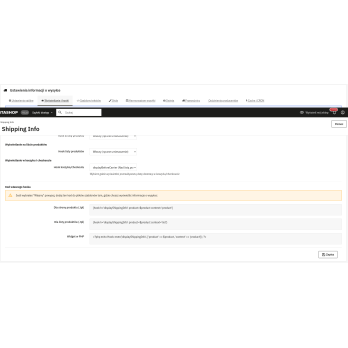 Frais de port et date de livraison - Module PrestaShop