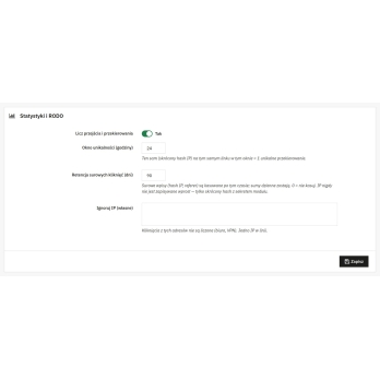 Contatore dei reindirizzamenti per i link in uscita