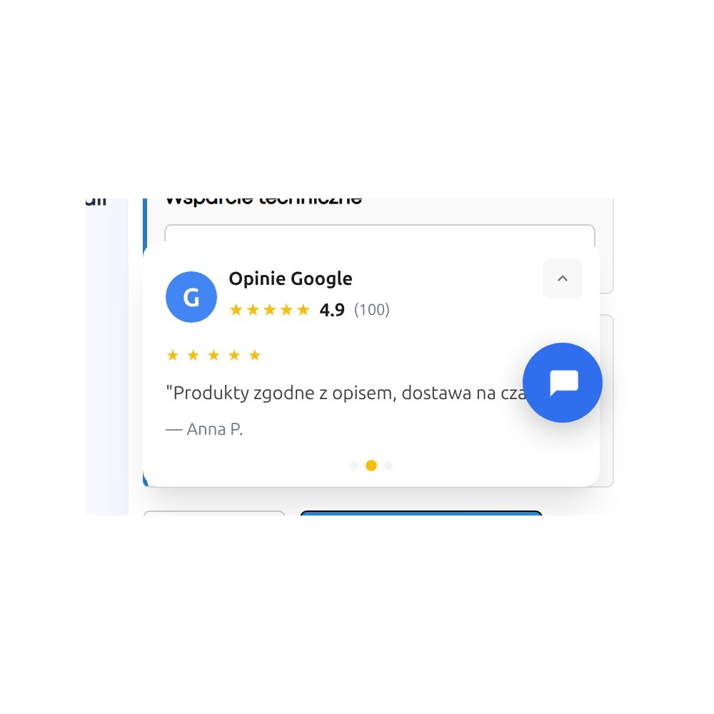 Widget opinii Google, Ceneo i Allegro dla PrestaShop