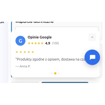 Più fonti di recensioni in un unico widget