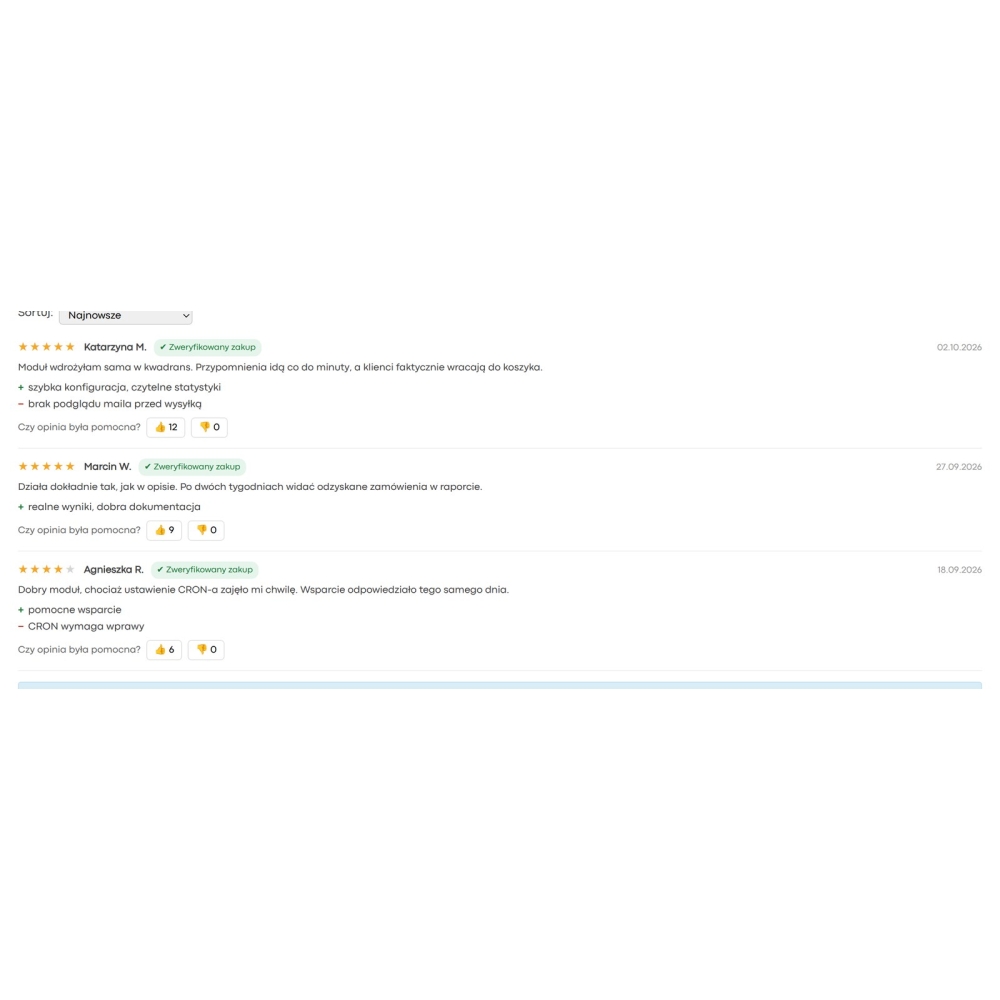 Opiniones de productos PrestaShop - Fotos, vídeo y moderación