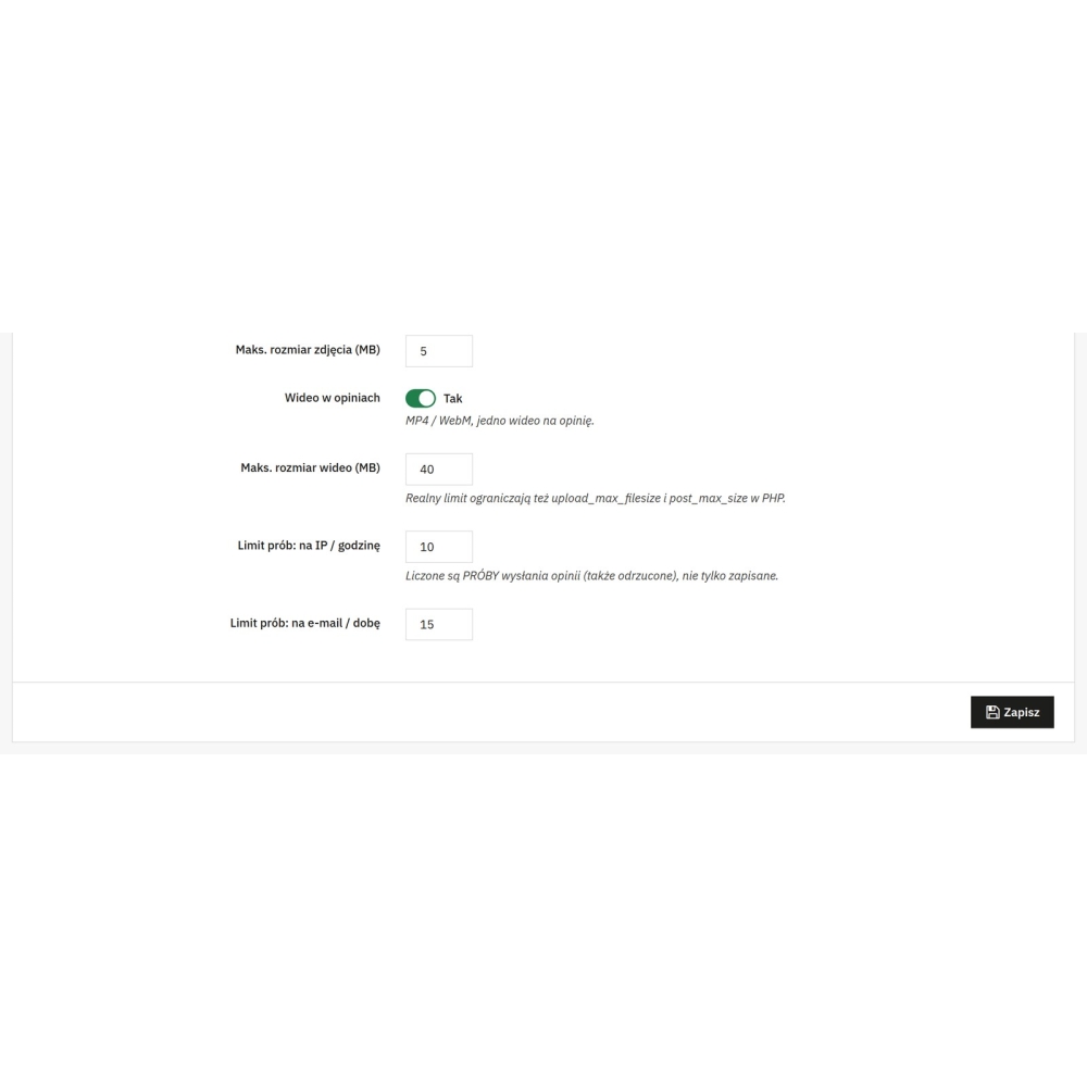 PrestaShop Product Reviews - Photos, Video and Moderation