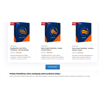 Nachladen weiterer Seiten der Produktliste