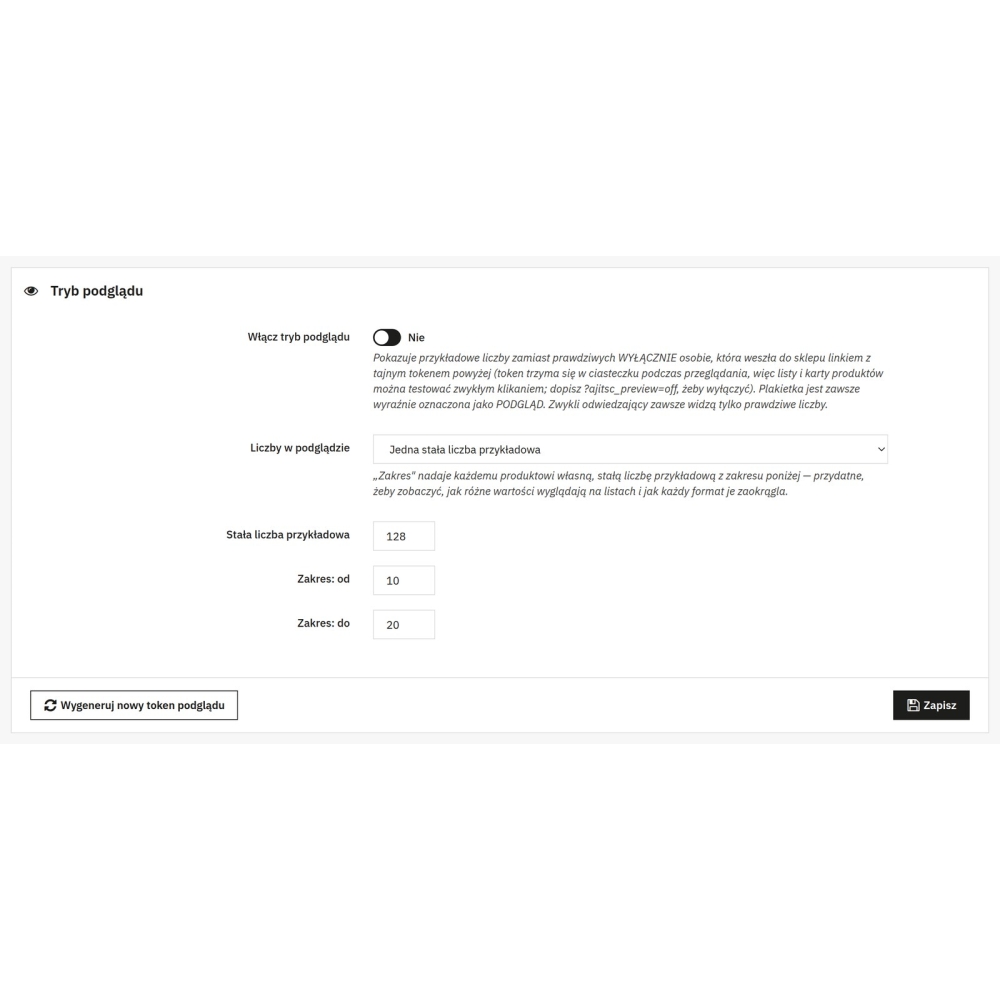 Licznik sprzedanych sztuk PrestaShop