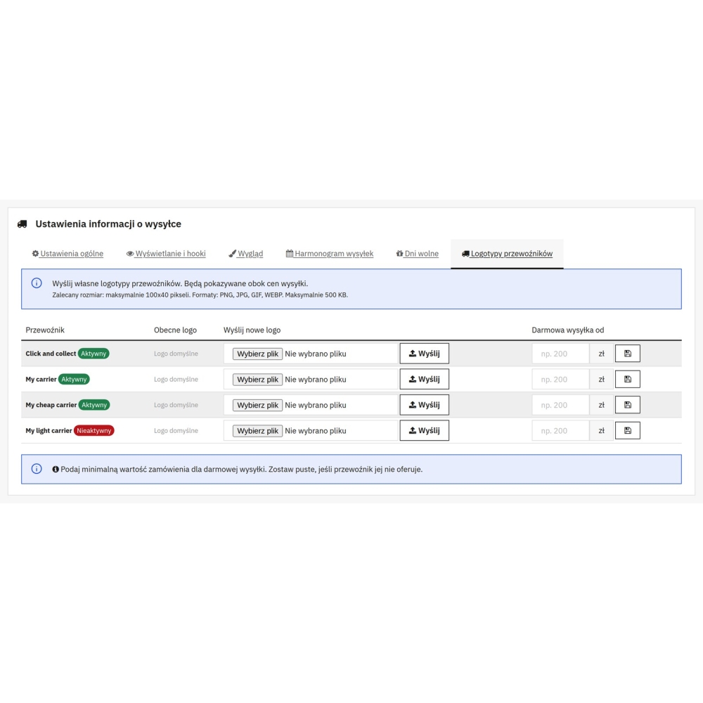 Frais de port et date de livraison - Module PrestaShop