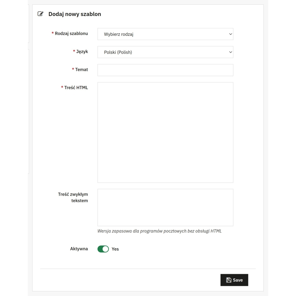 Powiadomienia push i e-mail PrestaShop - Firebase