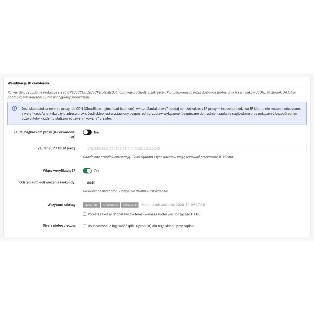 Generator llms.txt dla PrestaShop - katalog dla AI