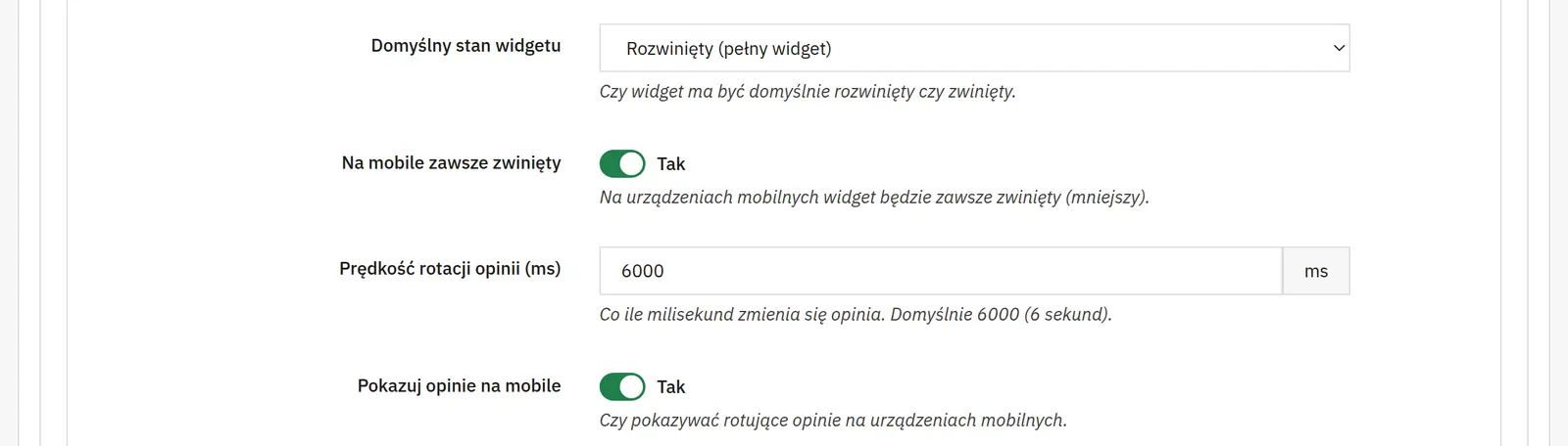 Wygląd i rotacja