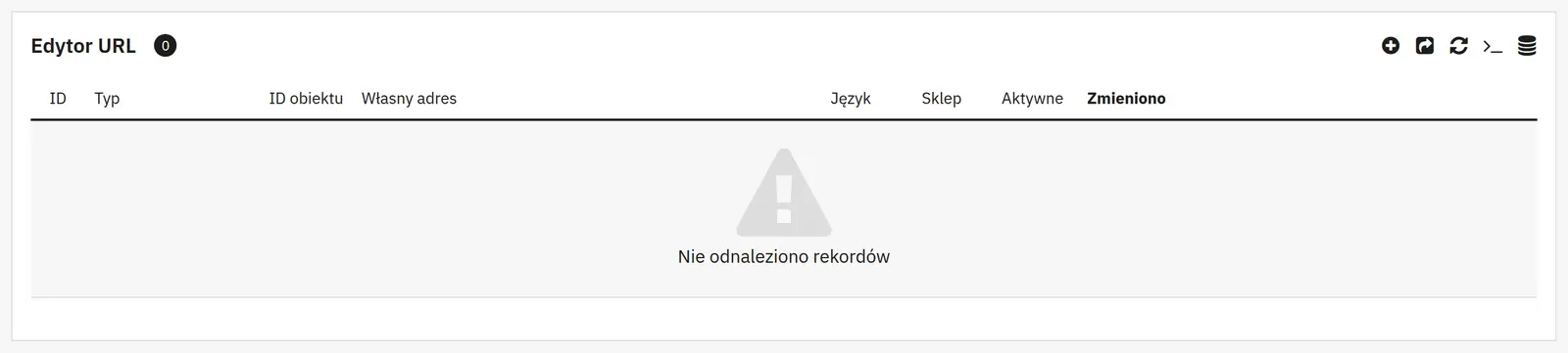 Własne adresy stron