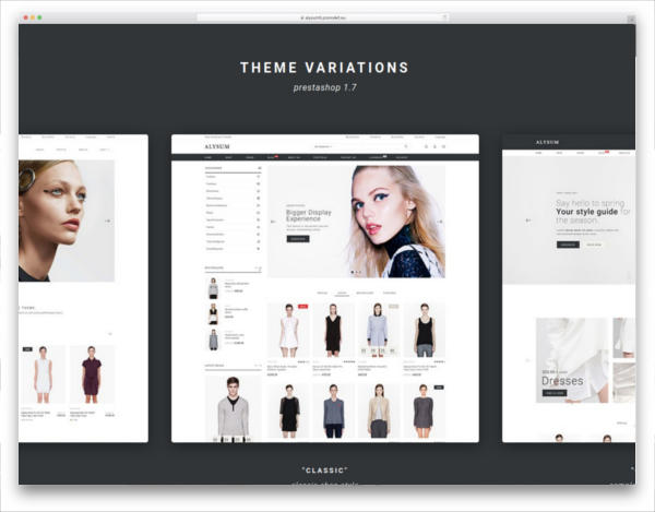 szablon prestashop Alysum