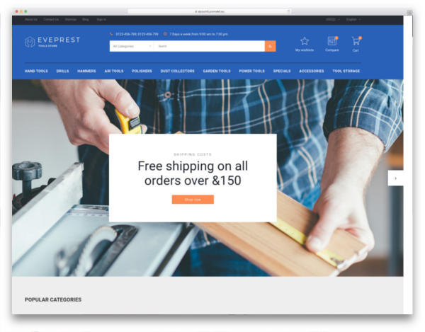 motyw prestashop everprest