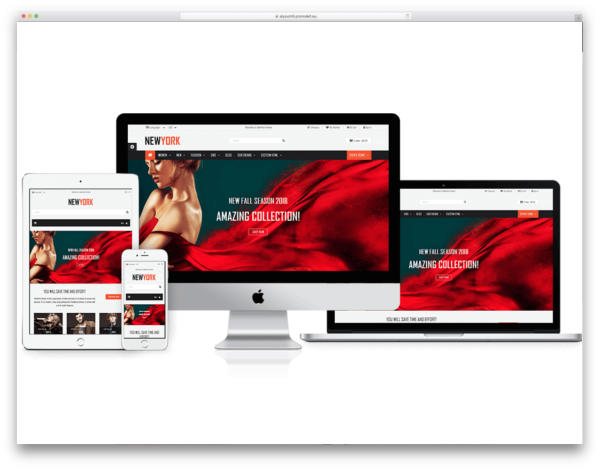 Motyw prestashop NEW York